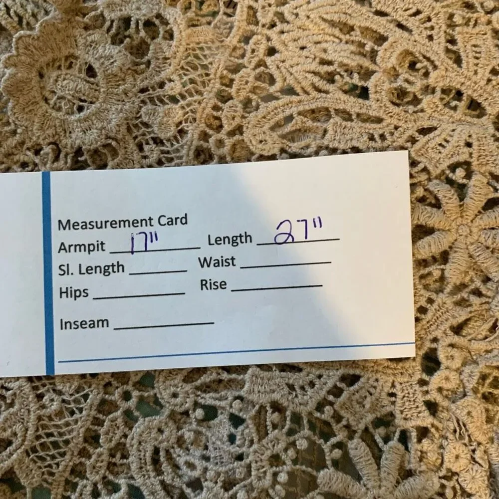 Johnny Was Boho Cream Lace Tiered Crochet Top Blouse Size Small - Picture 6 of 6